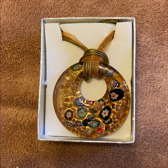 dont know Jewelry - Brand new murino glass with out tags necklace